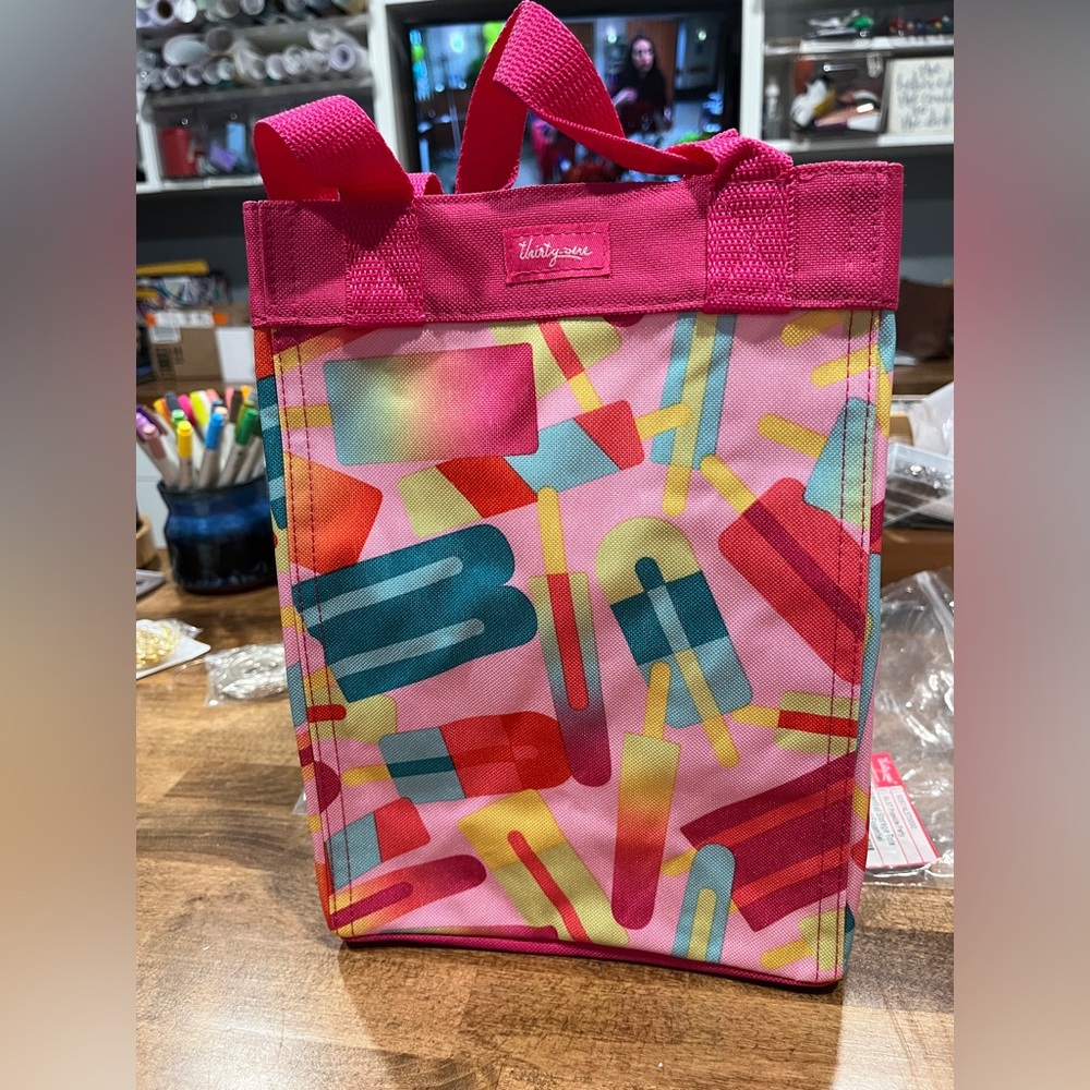 Thirty-One Small Essential Storage Tote Popsicle Party - Picture 4 of 5
